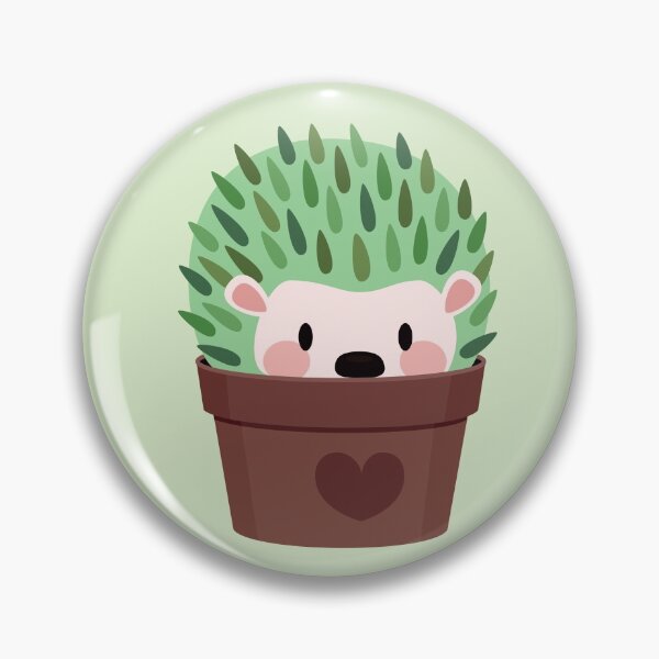 Item preview, Hedgehogs disguised as cactuses designed and sold by Petits Pixels.