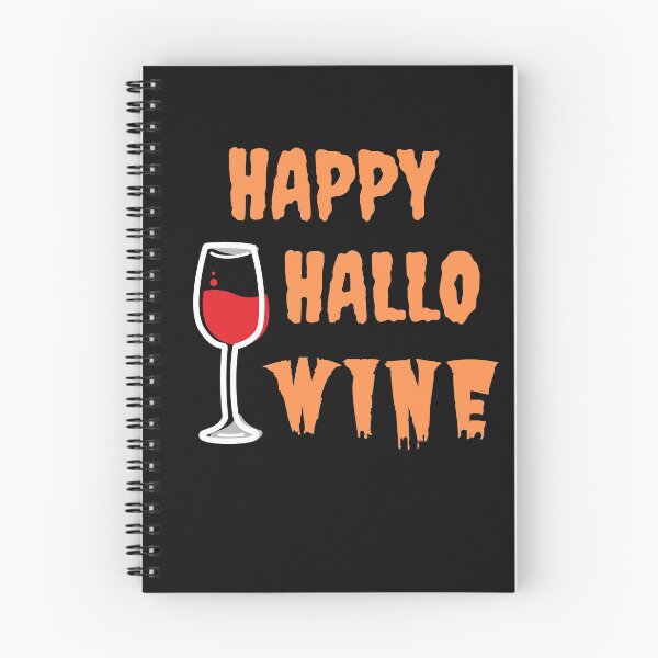 Item preview, Happy Hallowine Funny Halloween Classic T-Shirt designed and sold by GrabYourBuzz.