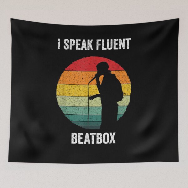 Item preview, I Speak Fluent Beatbox Vintage Beatboxing Gift  designed and sold by bar0zysbertha.