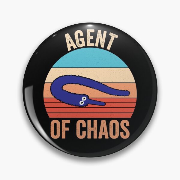 Item preview, Worm on a string - Agent of chaos  designed and sold by Oof Designs.