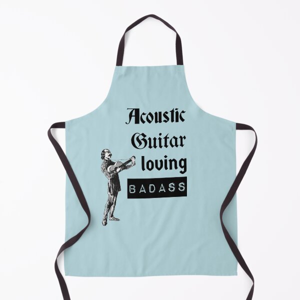 Item preview, Acoustic guitar loving badass designed and sold by Vividy.