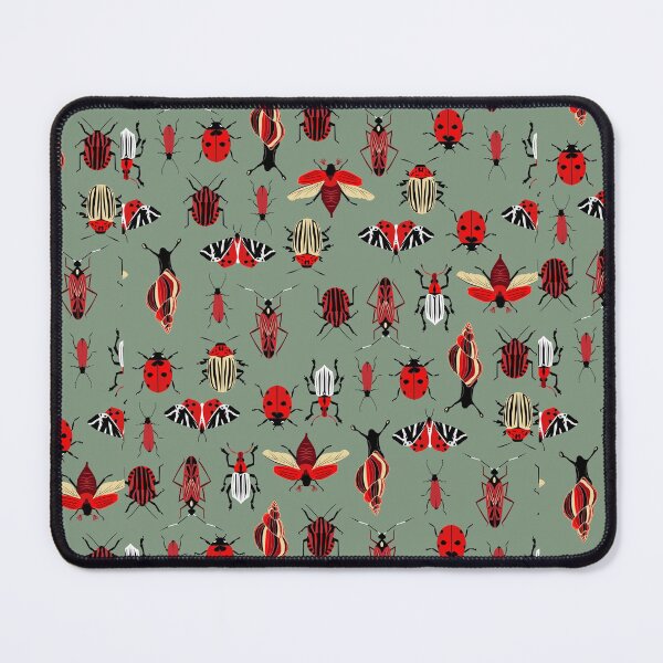 Item preview, red bugs designed and sold by kobyakov.