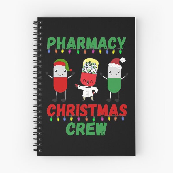 Item preview, pharmacy christmas crew designed and sold by Hey-Nice-Shirt.