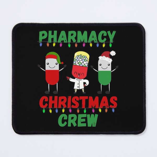 Item preview, pharmacy christmas crew designed and sold by Hey-Nice-Shirt.
