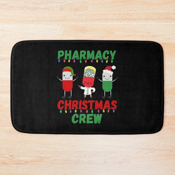 Item preview, pharmacy christmas crew designed and sold by Hey-Nice-Shirt.
