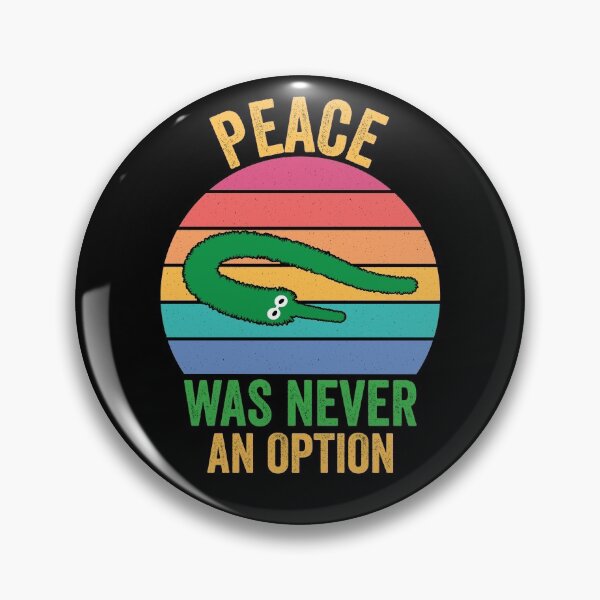 Item preview, Worm on a string - Peace was never an option designed and sold by Oof Designs.