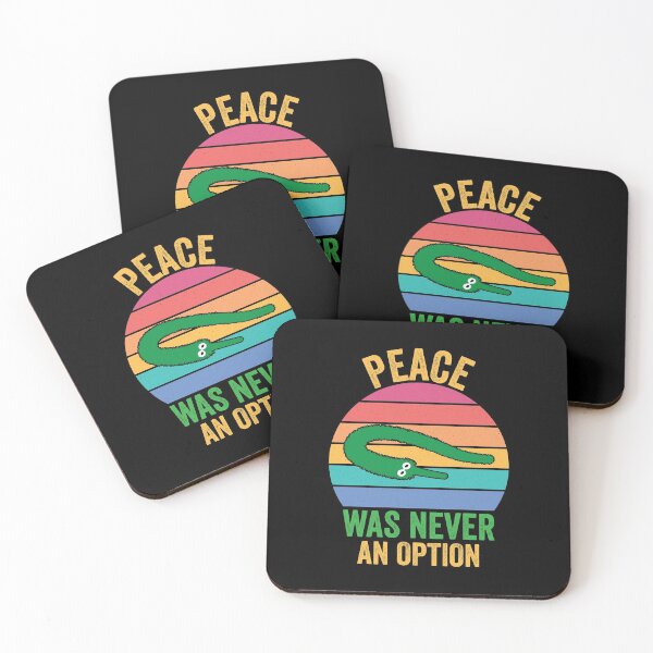Item preview, Worm on a string - Peace was never an option designed and sold by Oof Designs.