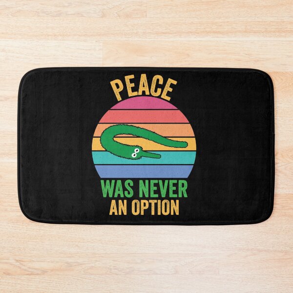 Item preview, Worm on a string - Peace was never an option designed and sold by Oof Designs.