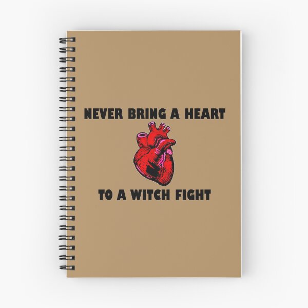Item preview, Witch Fight Heart in Black designed and sold by fictionbrother.