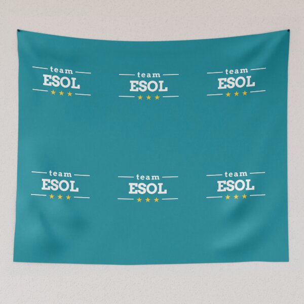 Item preview, ESOL Team sticker, ESL teacher , English teacher sticker designed and sold by medoutfits.