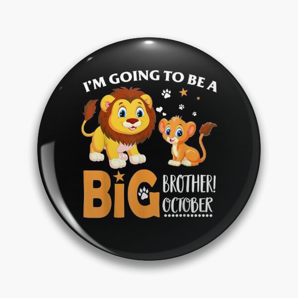 Item preview, New Parents Big Lion Brother In October  designed and sold by bar0zysbertha.