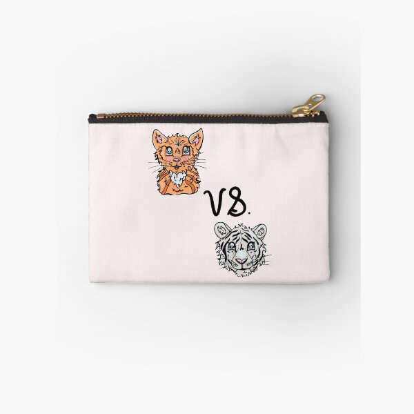 Item preview, Orange Cat Vs. White Tiger designed and sold by BioLushGraphics.