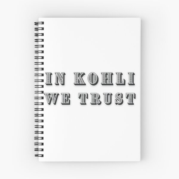 Item preview, In Kohli We Trust Cricket Captain designed and sold by PHLDesign.