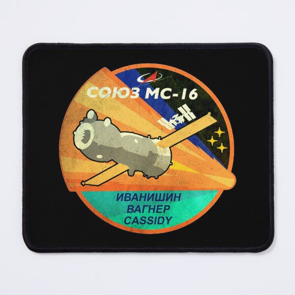Item preview, Soyuz MS-16 mission patch - Союз МС-16 designed and sold by trendistudio.