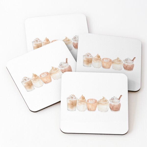 Item preview, Watercolor Coffee Time designed and sold by ShopLizCreates.