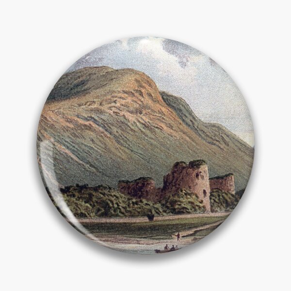 Item preview, Vintage Illustration of Old Inverlochy Castle, Fort William designed and sold by yourscotland.