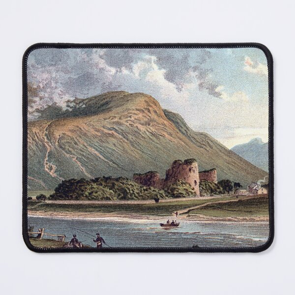 Item preview, Vintage Illustration of Old Inverlochy Castle, Fort William designed and sold by yourscotland.