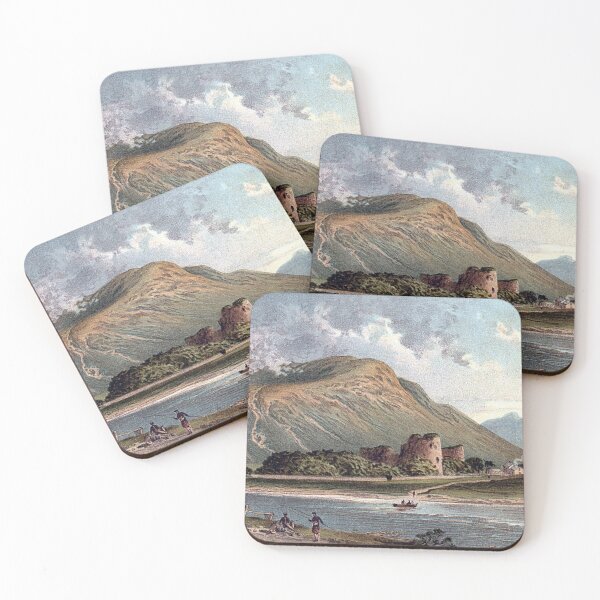 Item preview, Vintage Illustration of Old Inverlochy Castle, Fort William designed and sold by yourscotland.