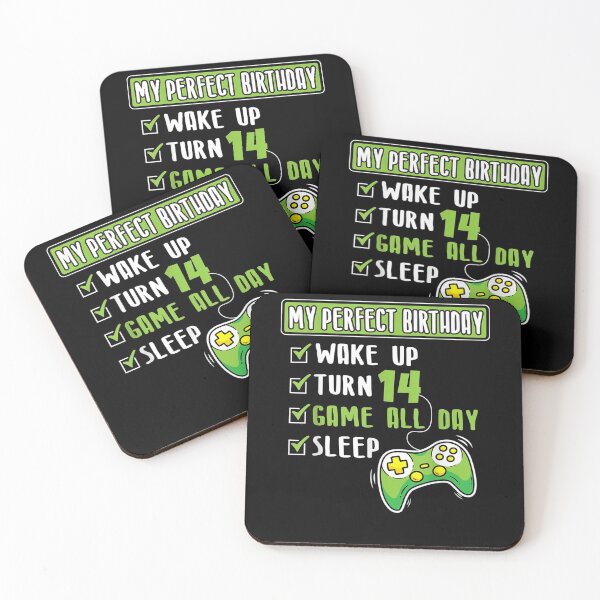 Item preview, 14 Years Old Gamer Boy 14th Perfect Birthday Party Gift  designed and sold by bar0zysbertha.