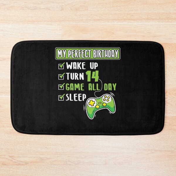 Item preview, 14 Years Old Gamer Boy 14th Perfect Birthday Party Gift  designed and sold by bar0zysbertha.