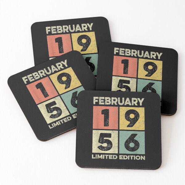 Item preview, Born In February 1956 65th Birthday Decorations Gifts 65 Yr  designed and sold by bar0zysbertha.