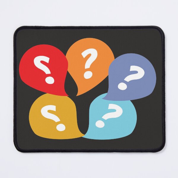 Item preview, Question Marks Funny Graphic Design designed and sold by delohill.