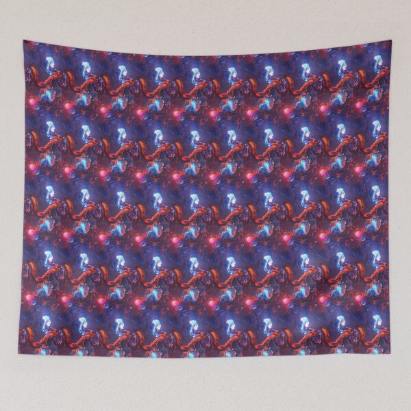Item preview, Liquid Spirals Red and Blue designed and sold by Obitez.