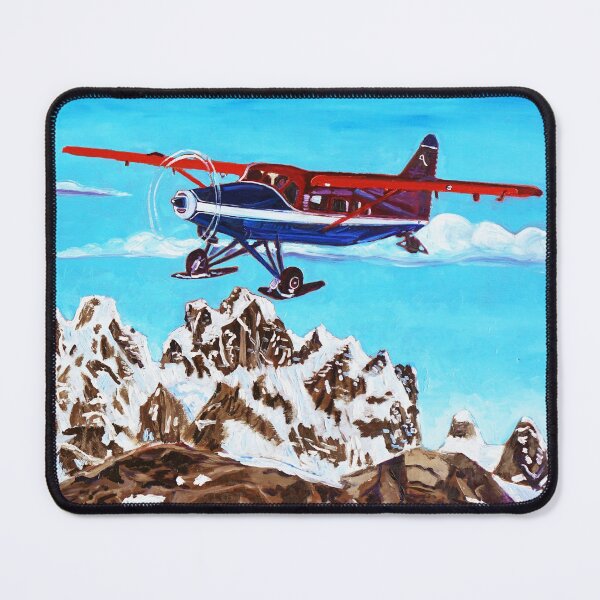 Ruth Glacier Landing Mouse Pad