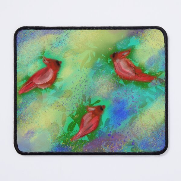 Item preview, Cardinals morning light - cardinal art designed and sold by Marble1212.