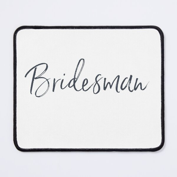 Item preview, Bridesman - contemporary handwriting - in kids sizes too designed and sold by hardscuffle.