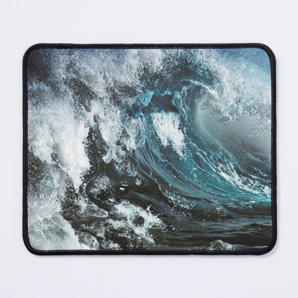 Item preview, Stormy Ocean Waves | Dark Ocean Wave | Blue Wave designed and sold by stuff-n-stuff.
