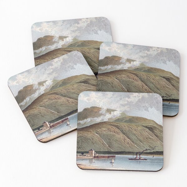 Item preview, Vintage Illustration of Ben Nevis from Corpach designed and sold by yourscotland.