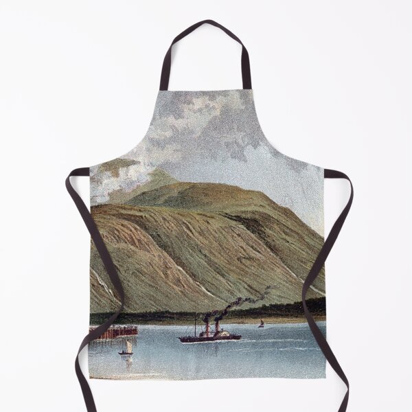 Item preview, Vintage Illustration of Ben Nevis from Corpach designed and sold by yourscotland.