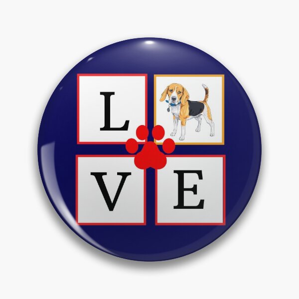 Item preview, I Love Beagles designed and sold by artistoutfitter.
