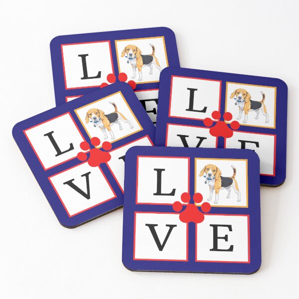 Item preview, I Love Beagles designed and sold by artistoutfitter.
