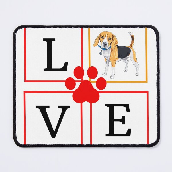 Item preview, I Love Beagles designed and sold by artistoutfitter.