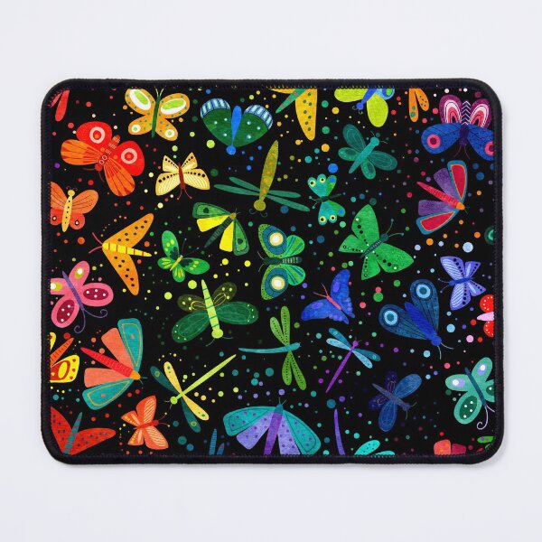 Item preview, Rainbow Watercolor Butterflies and Dragonflies designed and sold by SamAnnDesigns.