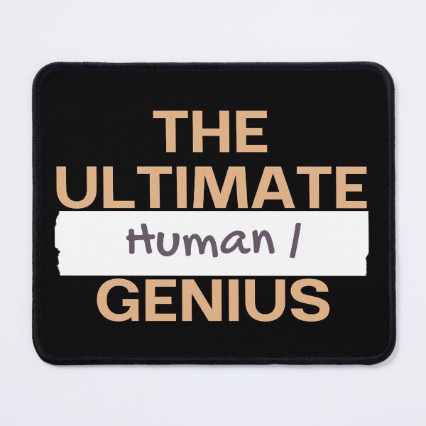 Item preview, El último humano / genio designed and sold by stuff-n-stuff.