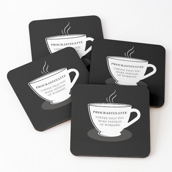 Item preview, Procrastinatte is Coffee That You Make Instead of Working designed and sold by plumpjose.