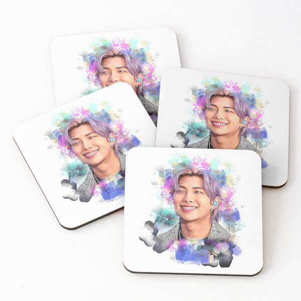 Item preview, BTS RM Namjoon colorful art designed and sold by Lajibolalaa.