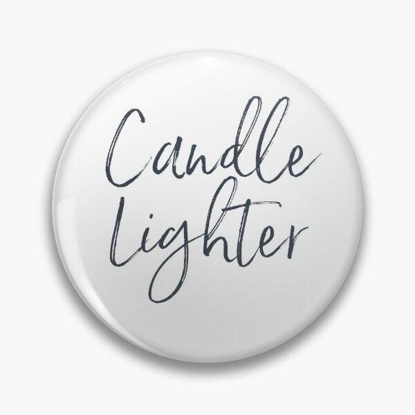 Item preview, Candle Lighter - contemporary handwriting - in kids sizes too designed and sold by hardscuffle.