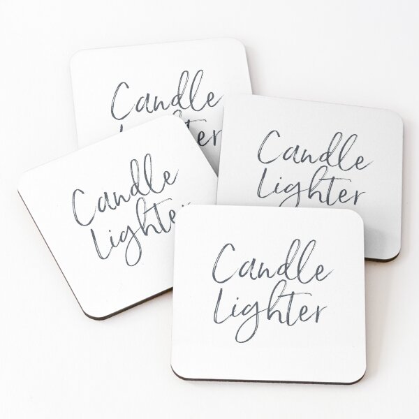 Item preview, Candle Lighter - contemporary handwriting - in kids sizes too designed and sold by hardscuffle.