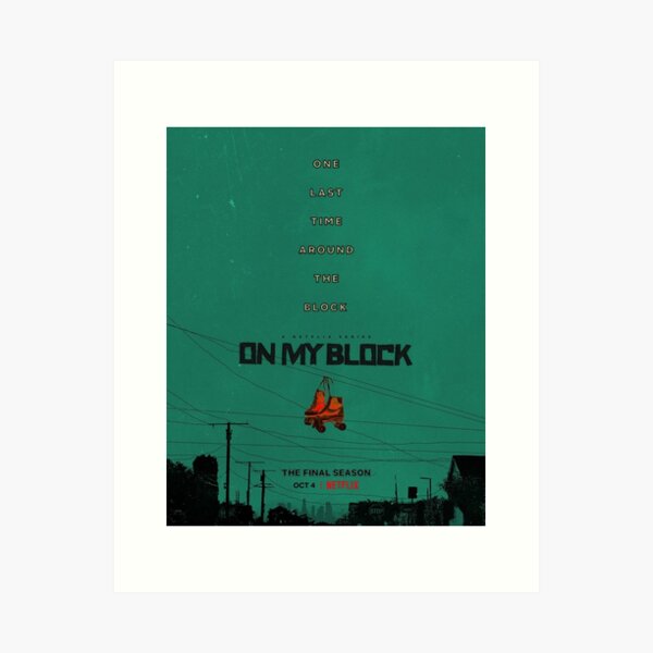 On My Block 2 Movie 2021 Action Drama Painting Print Wall Art - POSTER 20x30