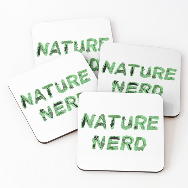 Item preview, Nature Nerd - Green & White designed and sold by EcoElsa.