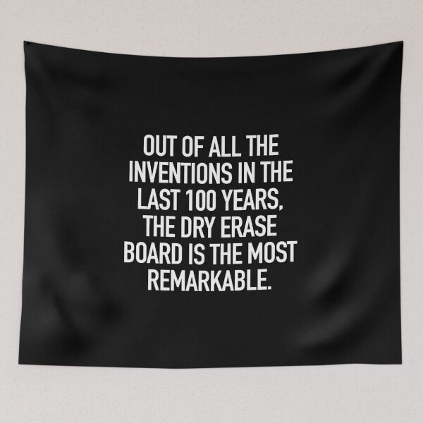 Item preview, Dry Erase Board typography designed and sold by gstrehlow2011.