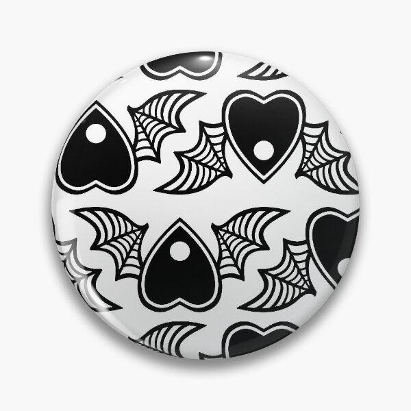 Item preview, Planchette with Wings - Black on White designed and sold by AliceQuinn.
