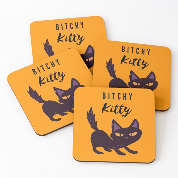 Item preview, Bitchy Kitty  designed and sold by whereisOlga_.