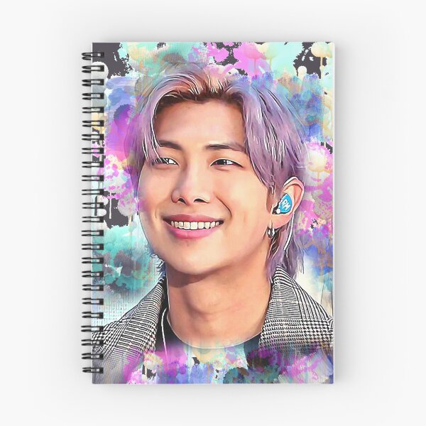 Item preview, BTS RM Namjoon colorful art designed and sold by Lajibolalaa.