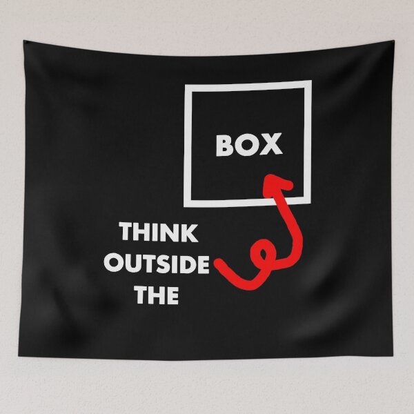 Item preview, Think Outside Of The Box designed and sold by ELPRONTO-DESIGN.