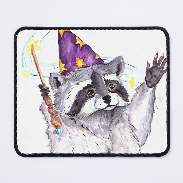 Item preview, raccoon designed and sold by bvitettaart.